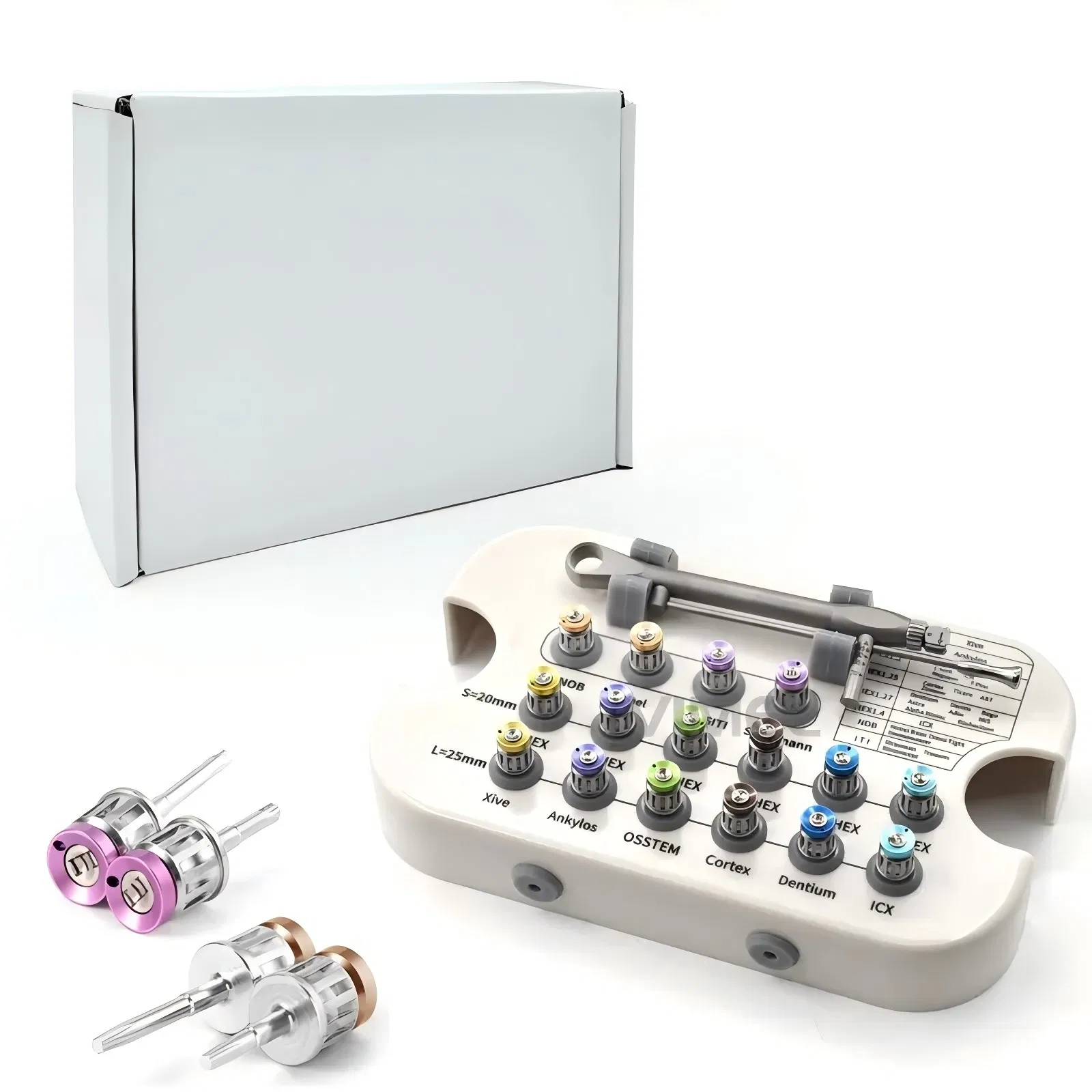 Orthocare Medical Dental Surgical Implant Tool Box with CE Certificates