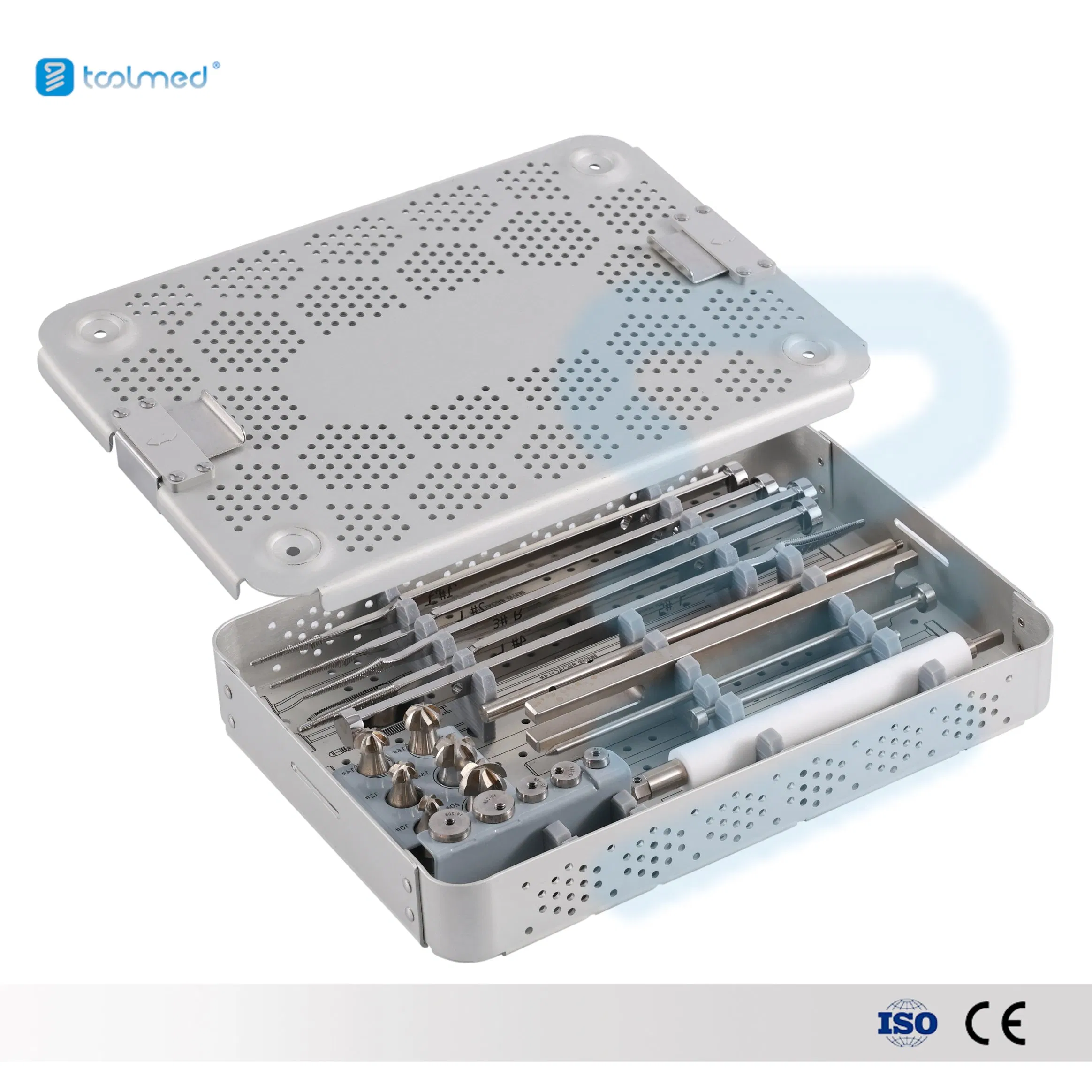 Type B Mini Double-Action Hip System Kit Veterinary Orthopedic Implant Bipolar Prosthesis Set Surgical Tools for Small Dog Hip