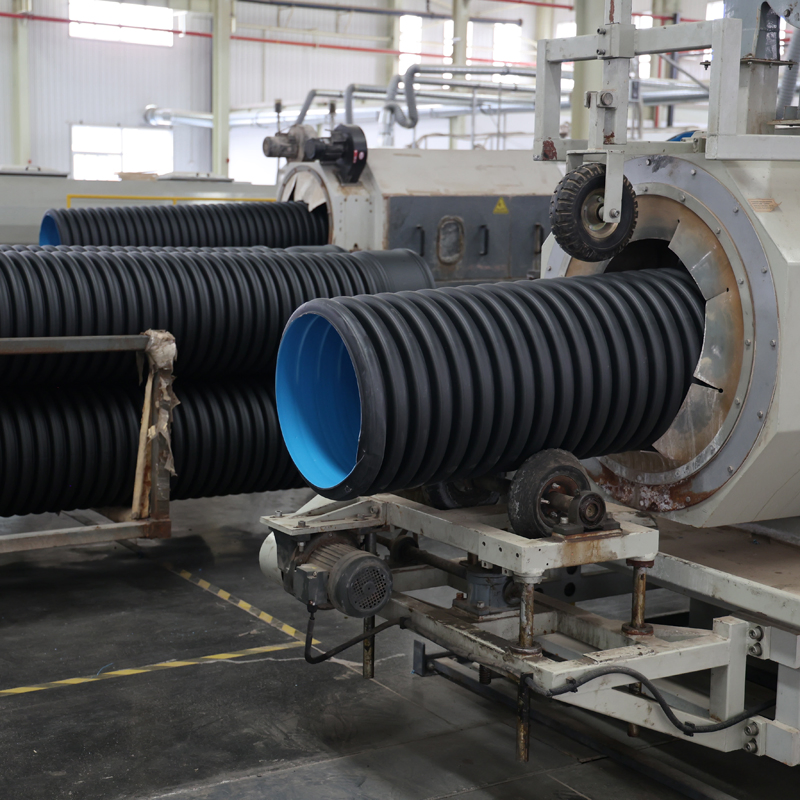 Zhongcai® HDPE Pressure Pipe System ISO 4427/En 12201 Certified SDR11/17 (PN10/PN6) for Water/Gas/Oil/Sewage Transport 20-1200mm Diameter Factory