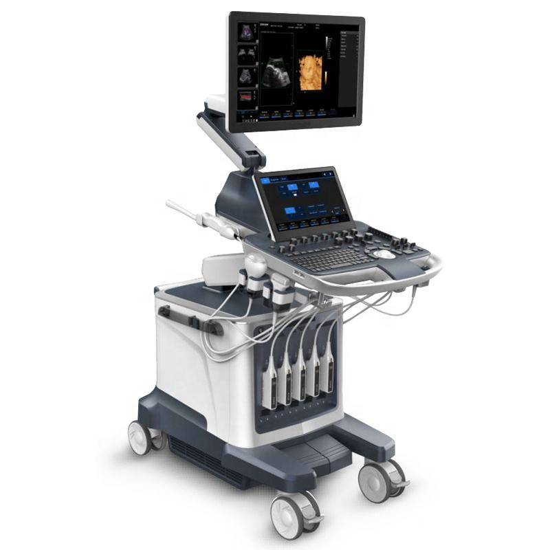 Full Digital Color Doppler Ultrasound System with 5 Ports