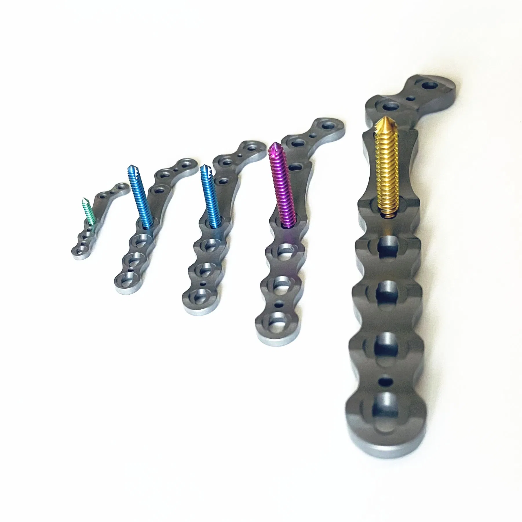 Surgical Medical Pet Animals Orthopedic Veterinary Implants Alps Locking Plate System (Titanium) - L Type 2.4mm 3.2mm