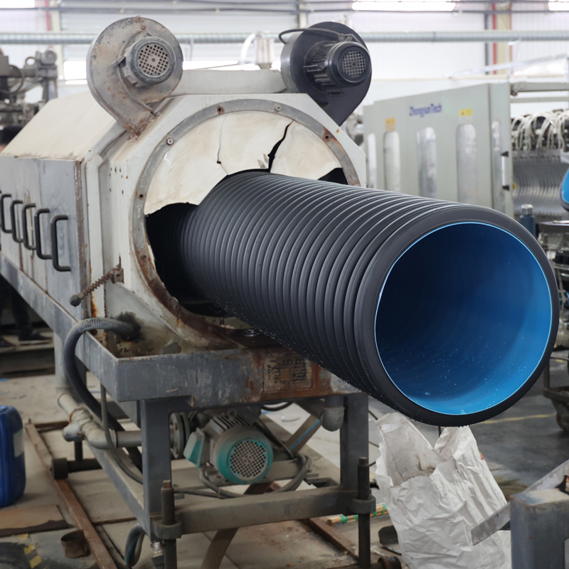 Zhongcai® HDPE Pressure Pipe System ISO 4427/En 12201 Certified SDR11/17 (PN10/PN6) for Water/Gas/Oil/Sewage Transport 20-1200mm Diameter Factory