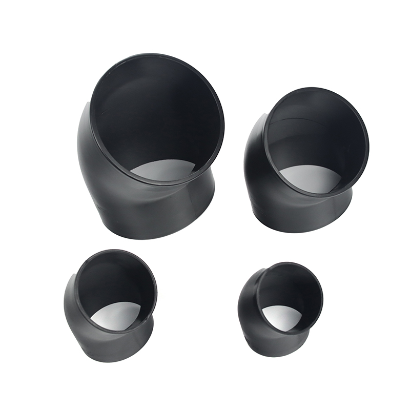 High-Durable Anti-Corrosion HDPE PE100 PE80 Polyethylene High-Pressure Drainage Pipes and Fittings with Black 50 Years Lifespan Customized Logo