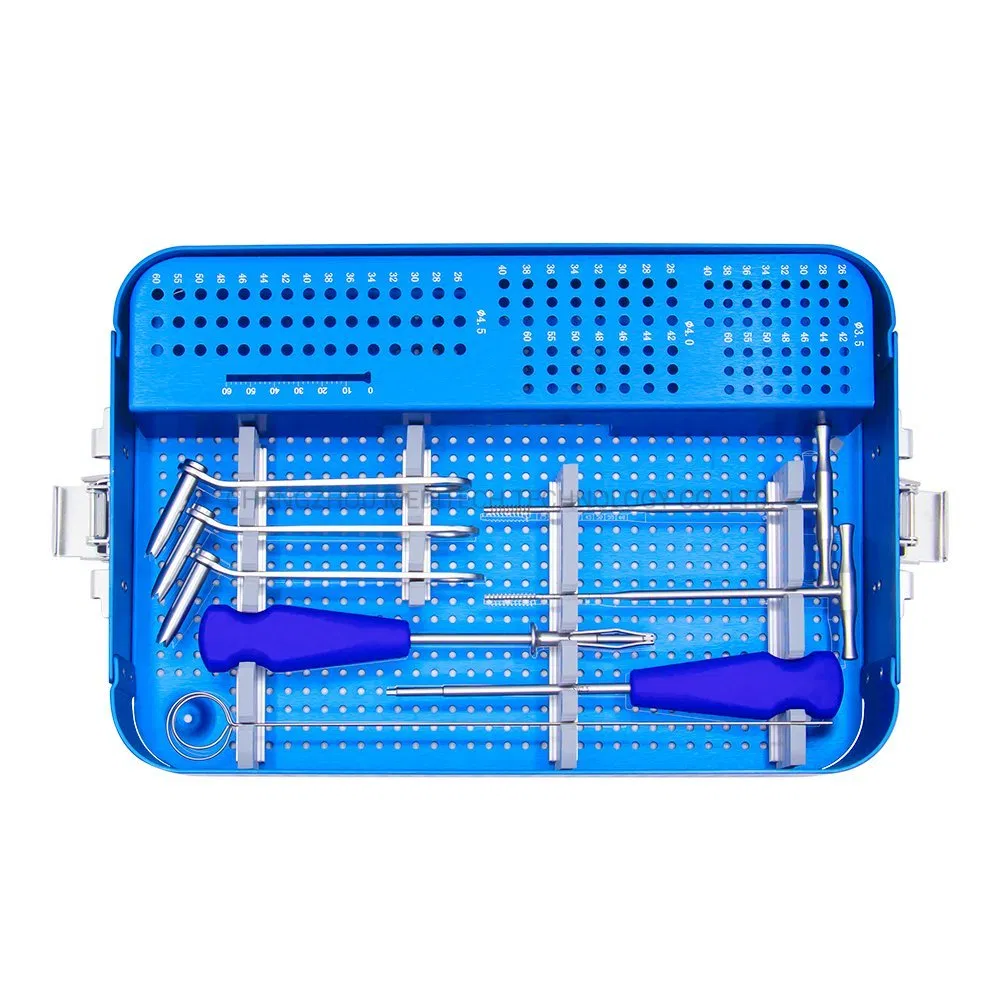 Orthopedic Surgical Instruments 3.5/4.0/4.5mm Cannulated Screw Instrument Set