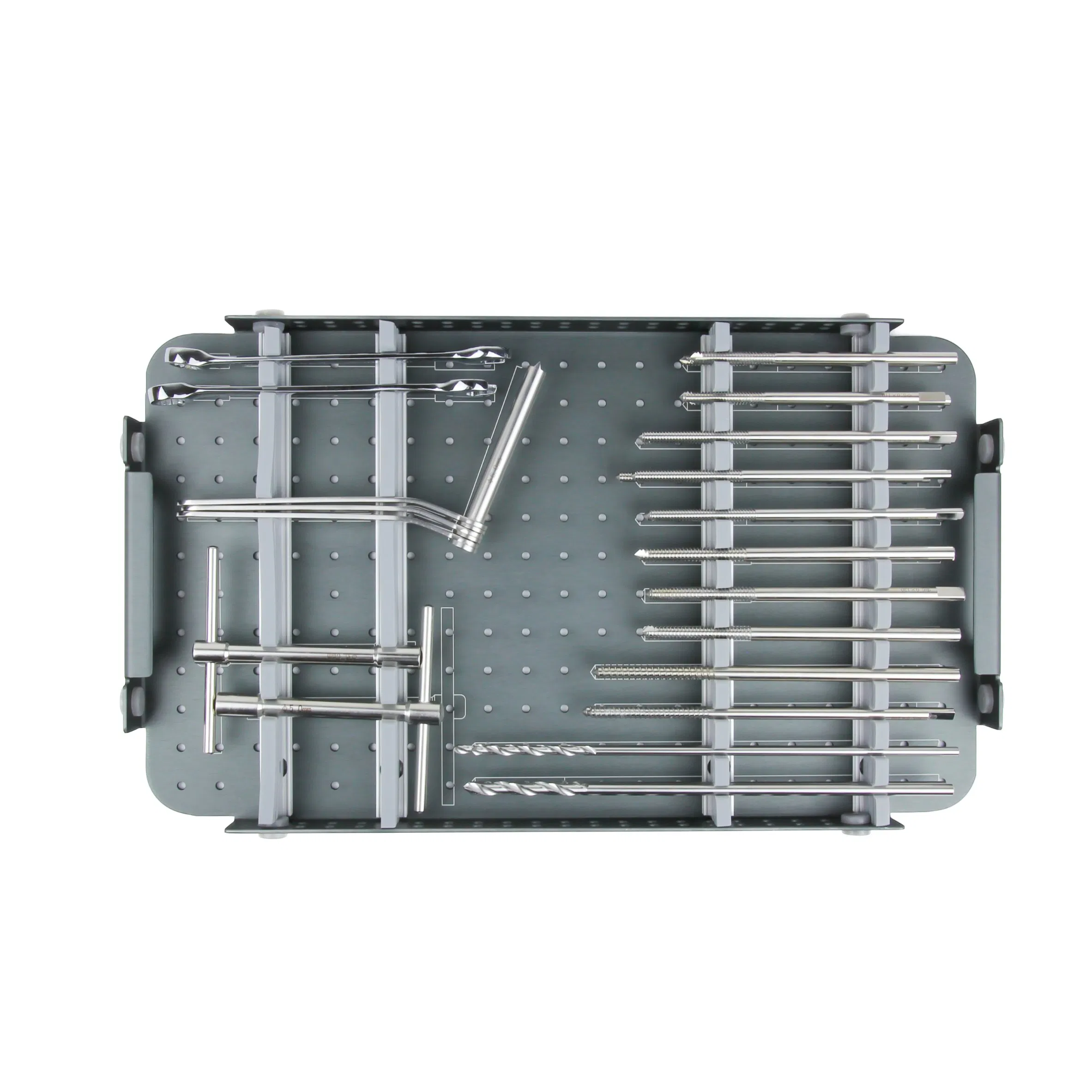 External Fixator Large Fragment Set Orthopedic Surgery Trauma Fixation System with Pins Rods Clamps Instruments