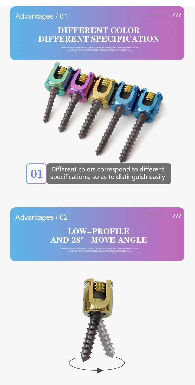 Pedical Screws Orthopedic Surgery