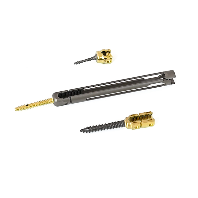 Minimally Invasive Spinal Pedicle Screw System for Interbody Fusion and Vertebral Fixation