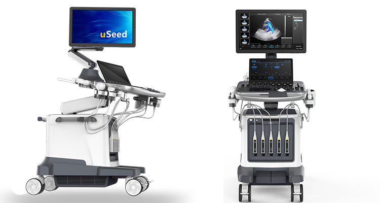 Full Digital Color Doppler Ultrasound System with 5 Ports