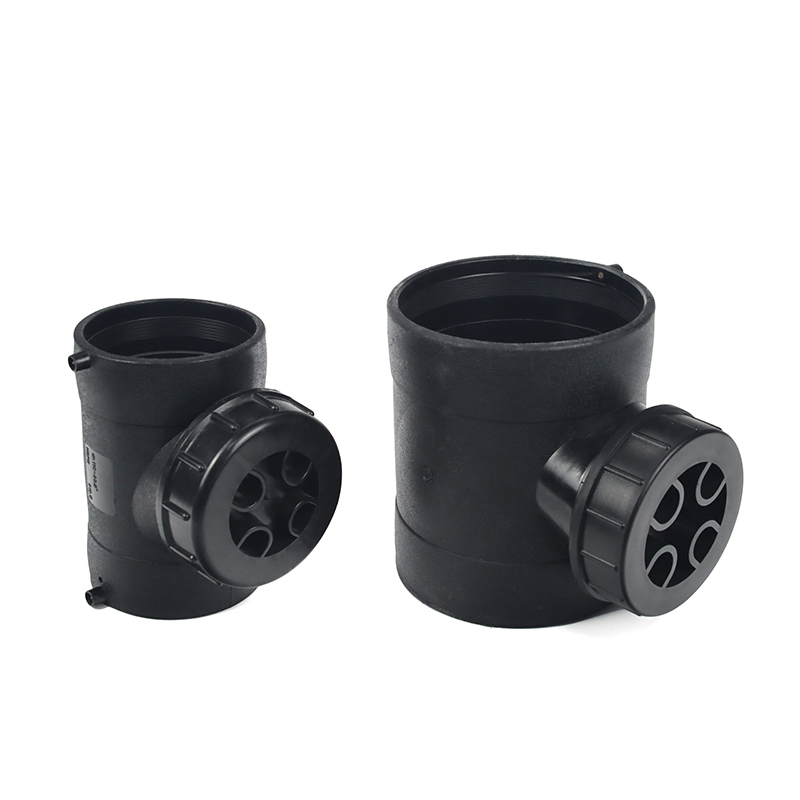 High-Density Polyethylene (HDPE) PE Water &amp; Irrigation Pipe High-Density Polyethylene Drainage Pipe and Electrofusion Tee Fittings for Irrigation &amp; Watering