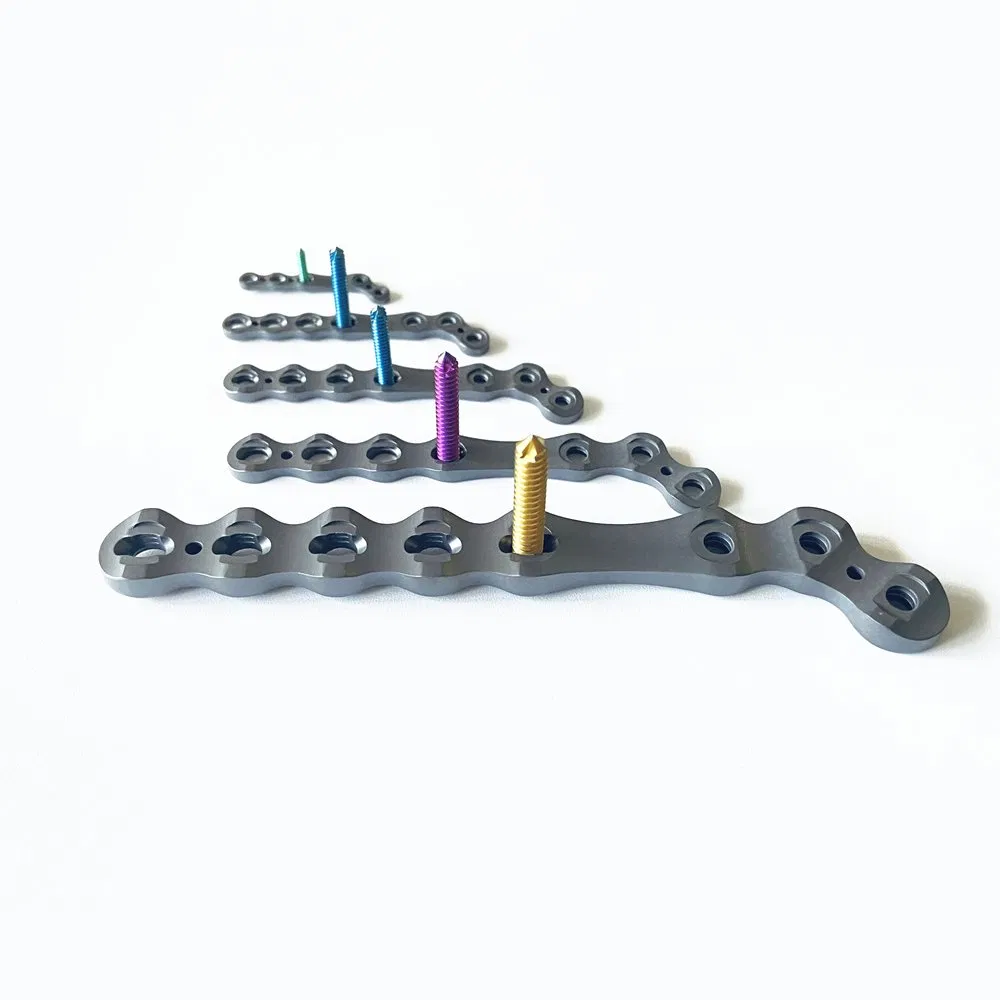 Surgical Medical Pet Animals Orthopedic Veterinary Implants Alps Locking Plate System (Titanium) - L Type 2.4mm 3.2mm