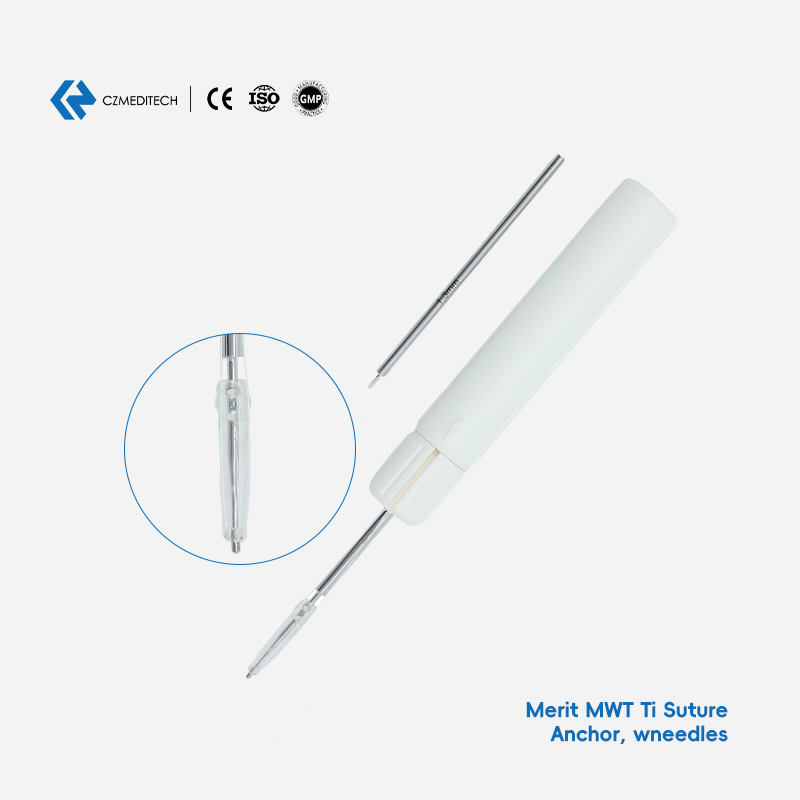 Ti Suture Anchor System with Needles &amp; Limited Drill Bits 1.3-2.8mm by Merit