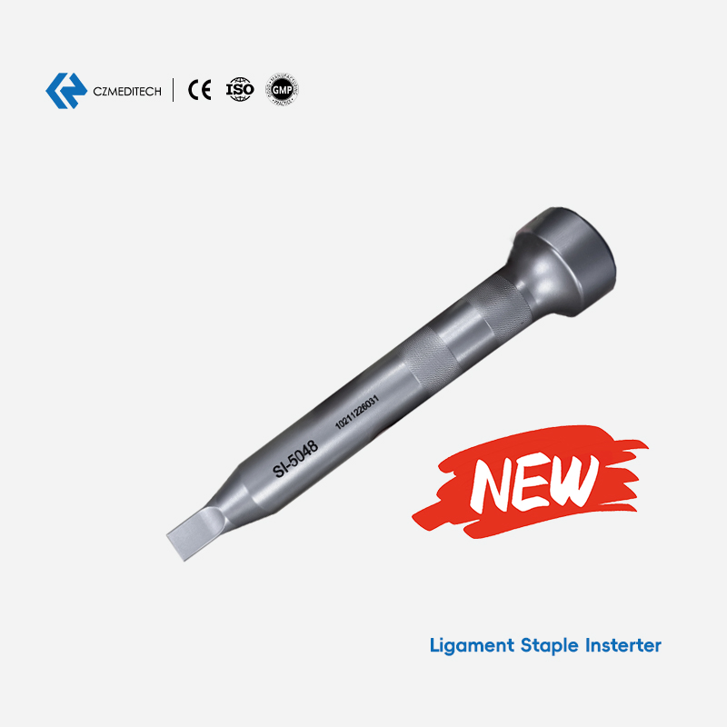 Co-Cr-Mo Ligament Staple System with Dedicated Inserter-6×20mm Czmeditech