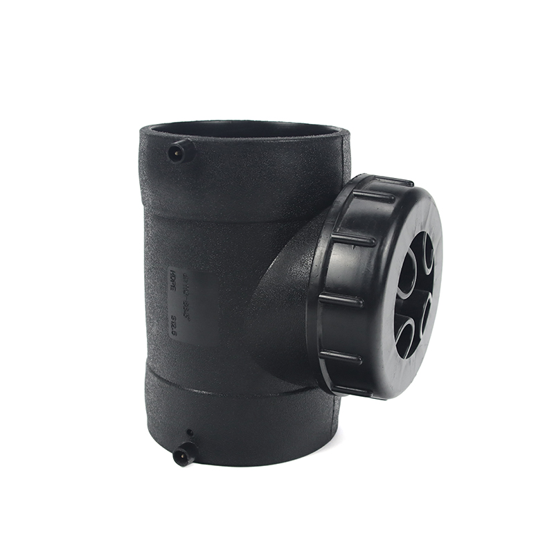High-Density Polyethylene (HDPE) PE Water &amp; Irrigation Pipe High-Density Polyethylene Drainage Pipe and Electrofusion Tee Fittings for Irrigation &amp; Watering
