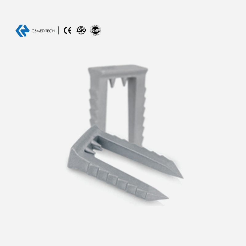Co-Cr-Mo Ligament Staple System with Dedicated Inserter-6×20mm Czmeditech