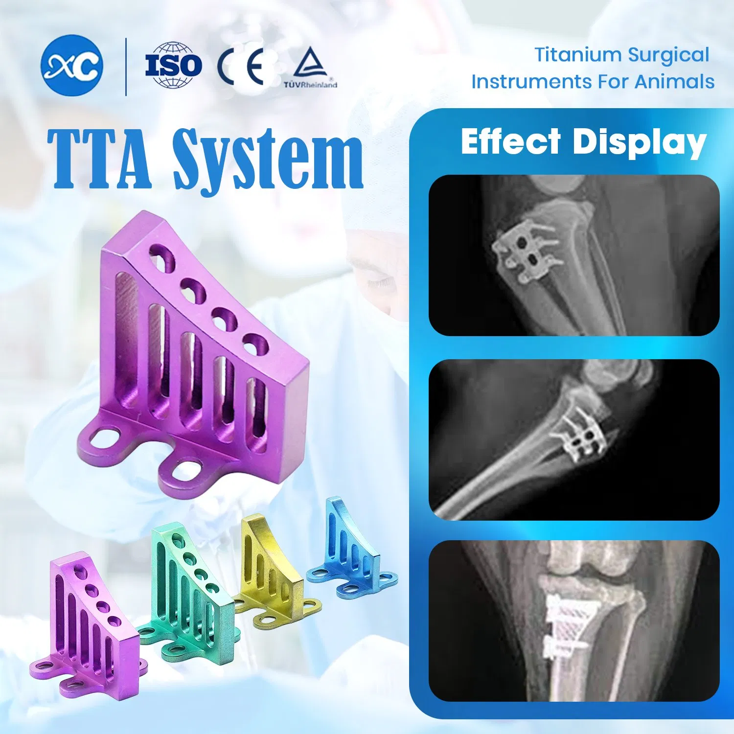 Orthopedic Veterinary Trauma Implant Tta System &amp; Interventional Materials