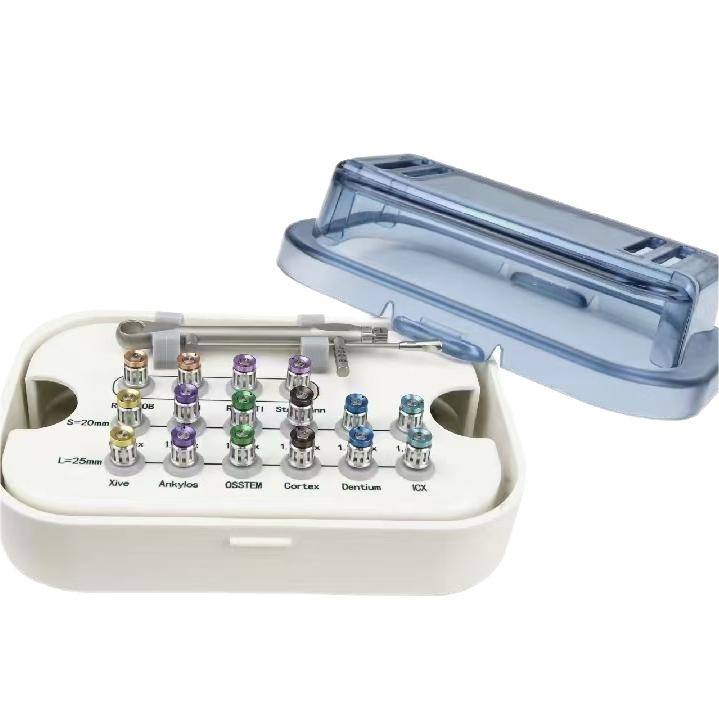 Good Price Medical Dental Surgical Implant Tool Box with CE Certificates