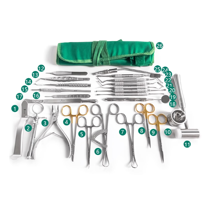 Stainless Steel Surgical Instrument Set Dental Stainless Steel Tools