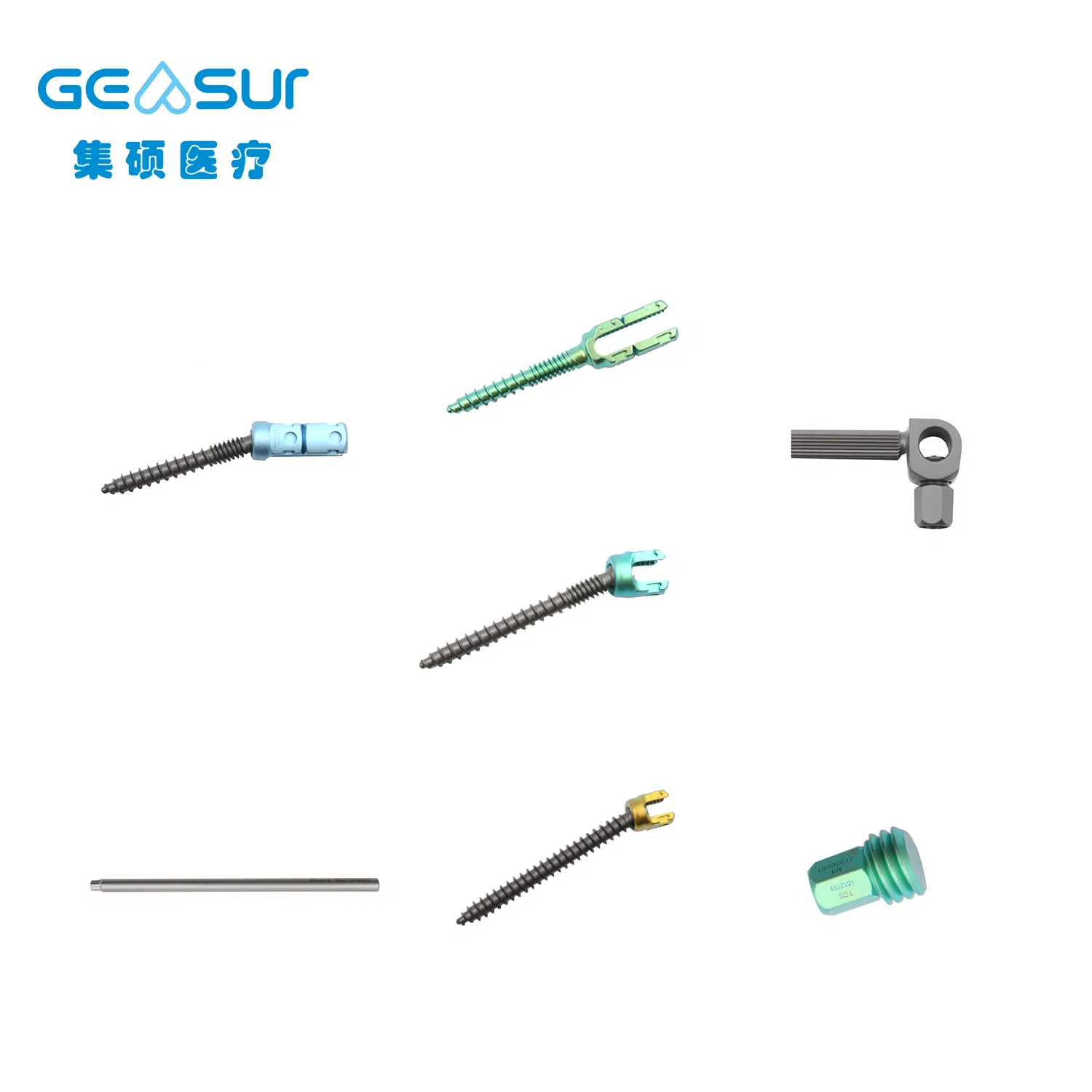 Disposable Titanium Domino Connector Surgical Instrument Orthopaedic Implant Posterior Spinal Internal Fixation 5.5 System