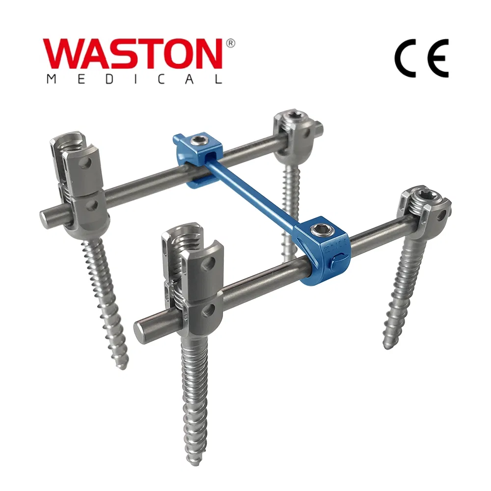 Disposable Surgical Neulen Laminoplasty Thread Inter Reduction Pedicle Screw Orthopaedic Instrument Implant M9 Spinal Fixation System