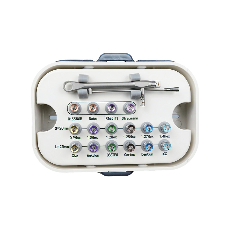 Medical Dental Teeth Surgical Implant Tool Box with CE Certificates