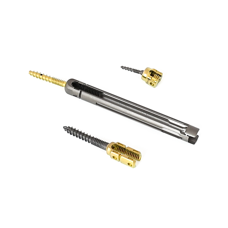 Minimally Invasive Spinal Pedicle Screw System for Interbody Fusion and Vertebral Fixation