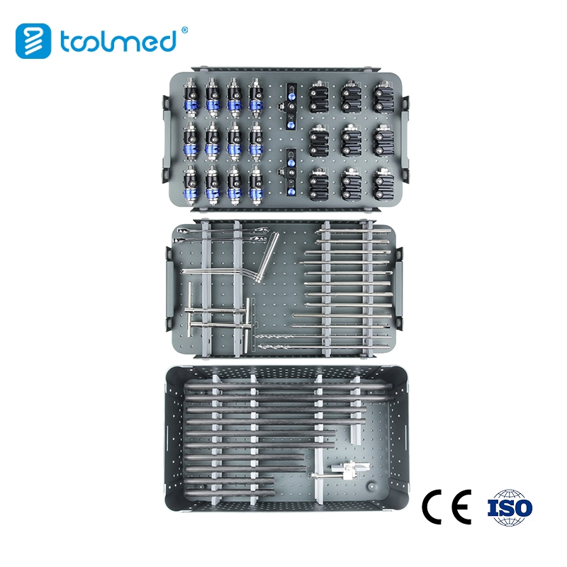 External Fixator Large Fragment Set Orthopedic Surgery Trauma Fixation System with Pins Rods Clamps Instruments