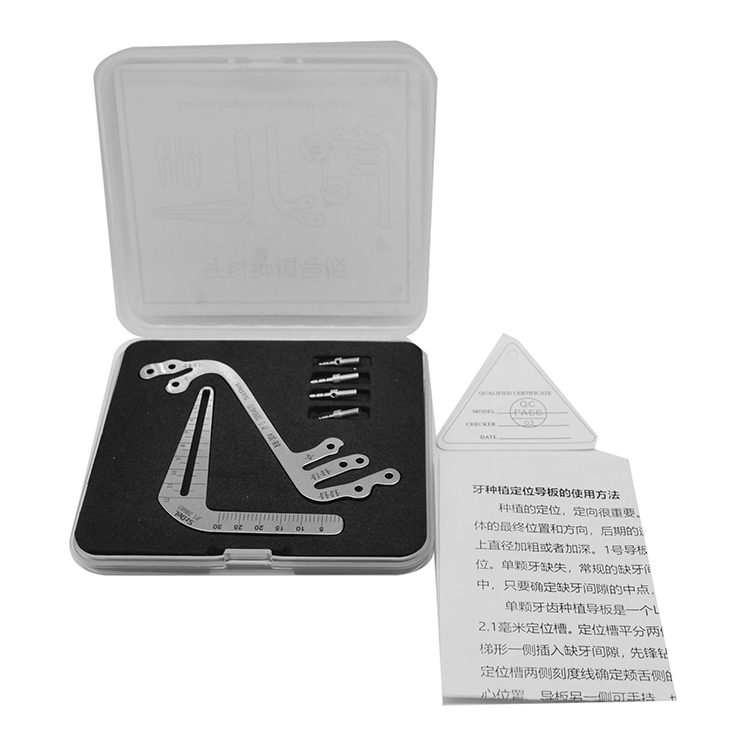 LK-U102A Dental Implant Surgical Guide Locator Instrument Kit Tooth Measuring Ruler Tool
