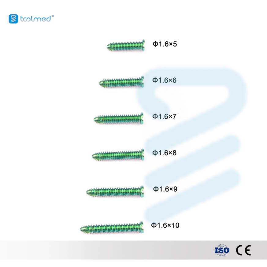 High Quality Titanium Veterinary Orthopedic Trauma Implants 3.2mm Alps Locking Screw