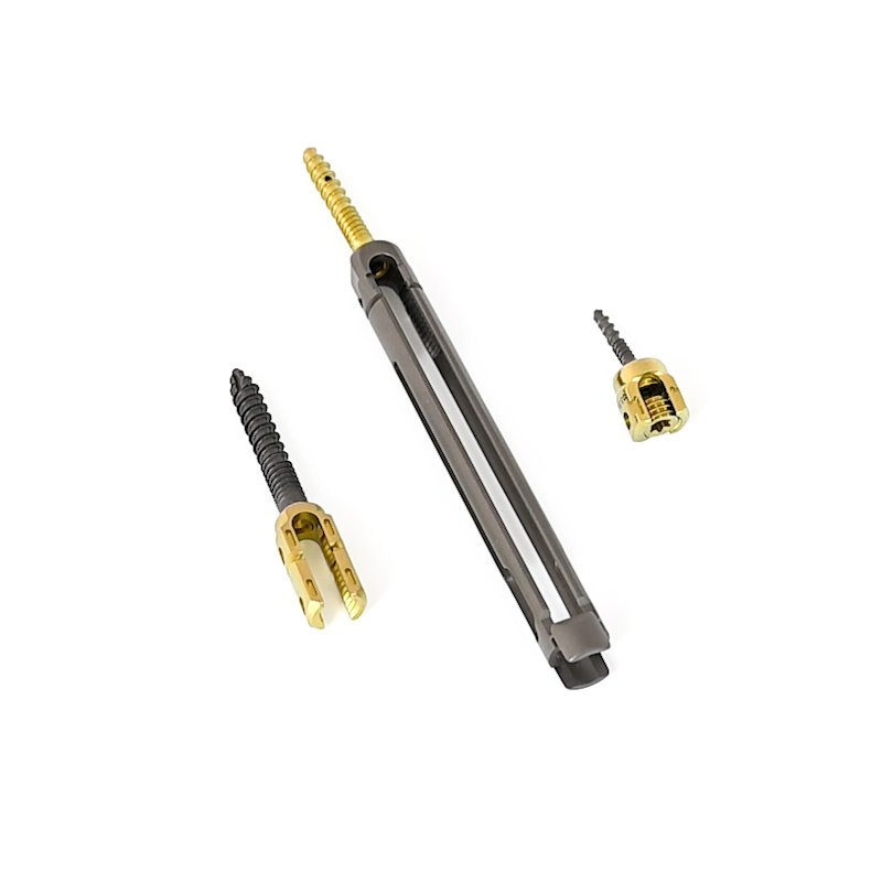 Minimally Invasive Spinal Pedicle Screw System for Interbody Fusion and Vertebral Fixation