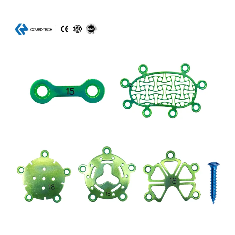 Titanium Cranial Plate Mesh System 1
