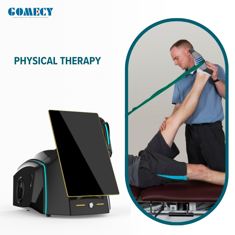 Focused Shockwave Therapy System for Bone Repair and Muscle Injury Physical Rehabilitation