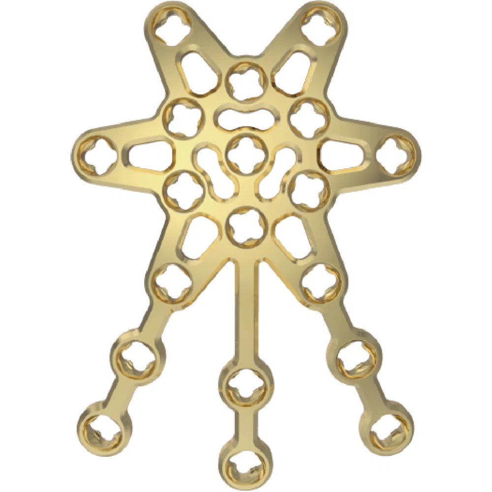 Variable Angle Patella LCP System Polyaxial Mechanism System for Trauma Fixation
