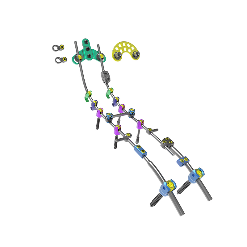 Low-Profile Posterior Occipital-Cervical-Thoracic Spinal System for Spinal Stabilization