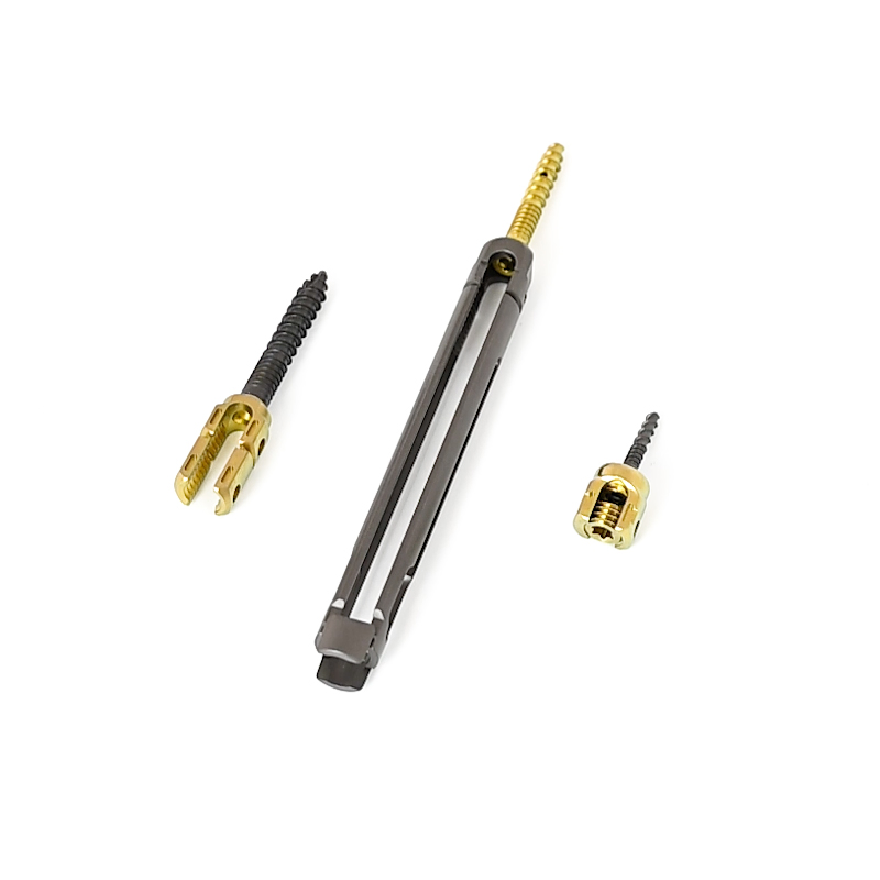 Minimally Invasive Spinal Pedicle Screw System for Interbody Fusion and Vertebral Fixation