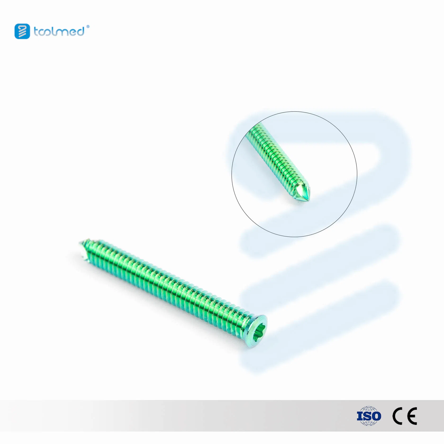 High Quality Titanium Veterinary Orthopedic Trauma Implants 3.2mm Alps Locking Screw