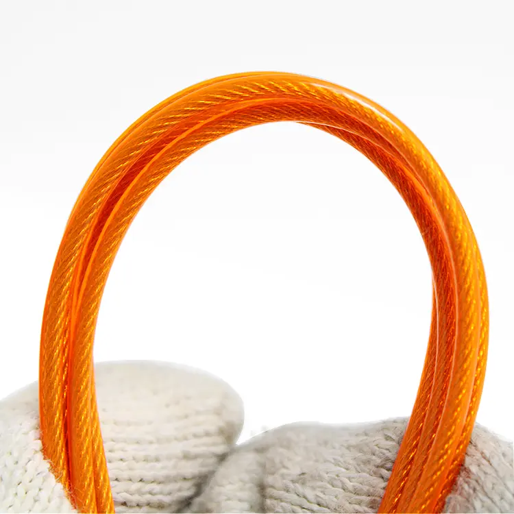China PVC coated, 7×7, galvanized steel wire rope, 2/3/4mm Manufacturer, Factory