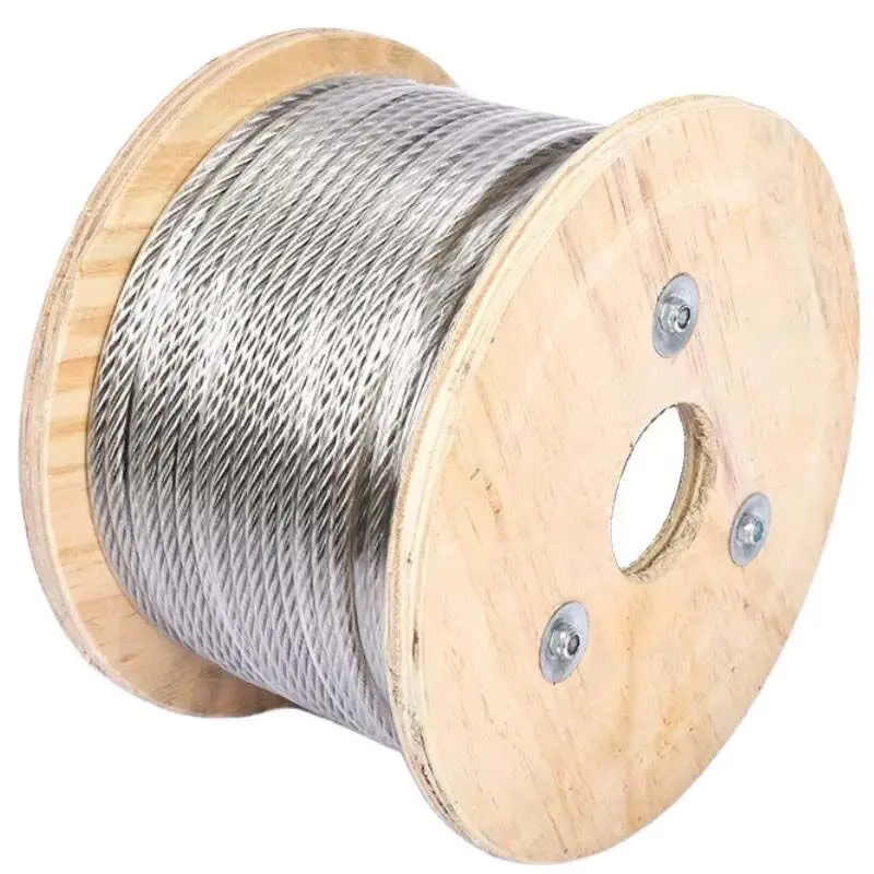China Manufacturer Aircraft Cable Stainless Steel Wire Rope 304 316 6X7 7X7 6X19 7X19 Factory, Factories