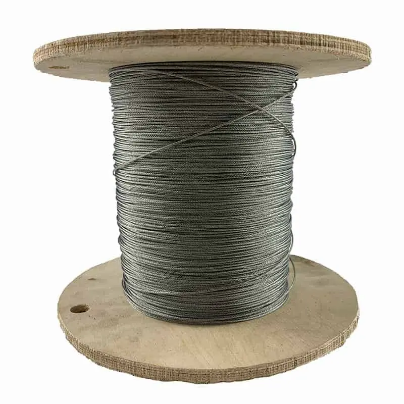 Wholesale 316 304 Dia 0.2mm-20mm 1x7 1x19 1x37 Stainless Steel Wire Rope Suppliers, Factories