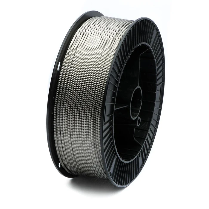 China High-Strength Stainless Steel Wire Rope 6x7 7x7 6x19 7x19 Manufacturer, Factories