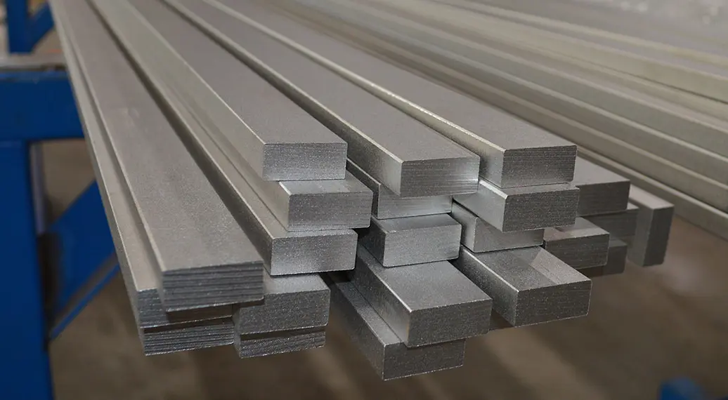 410 stainless steel flat bar view 1