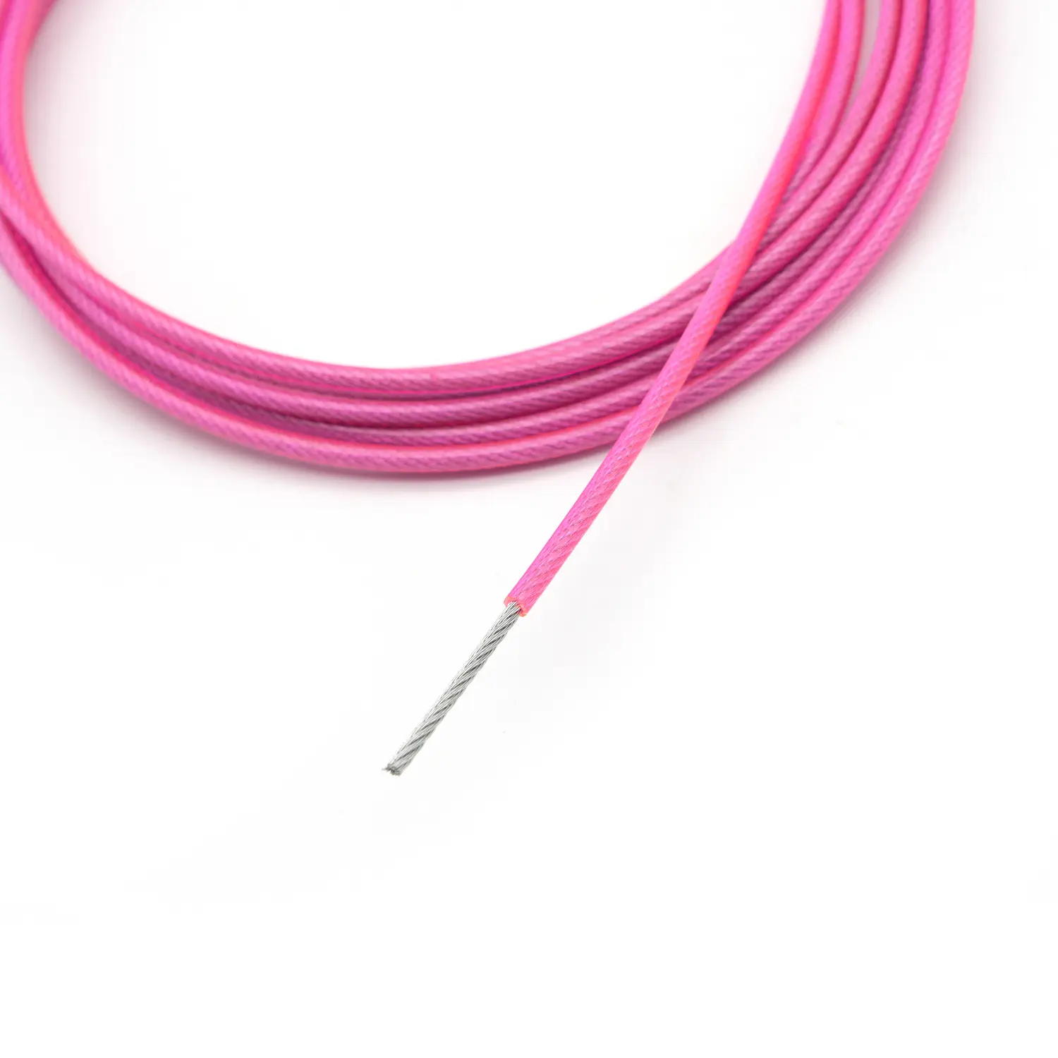 China 6×19 galvanized steel wire rope PE coated traction sling Suppliers, Factories