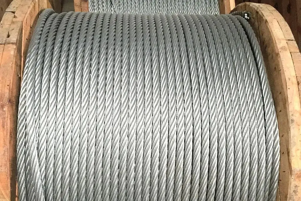 Hoisting wire rope for crane and port lifting equipment applications