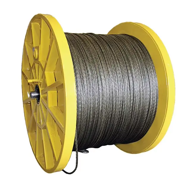 Wholesale 6X36WS+IWRC, high-quality hot-dip galvanized steel wire rope for hoisting and lifting Manufacturers, Suppliers