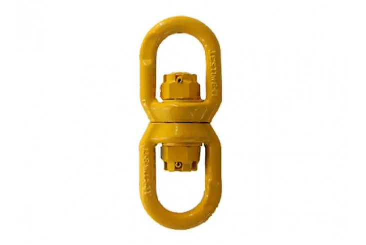 China EU G80 lifting symmetrical rotating ring/G80 grade universal rotating hook Manufacturers, Suppliers