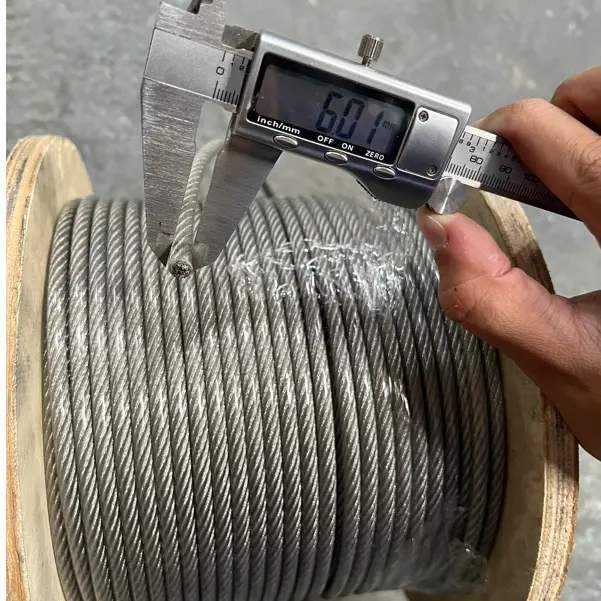 Wholesale 316 304 Dia 0.2mm-20mm 1x7 1x19 1x37 Stainless Steel Wire Rope Suppliers, Factories