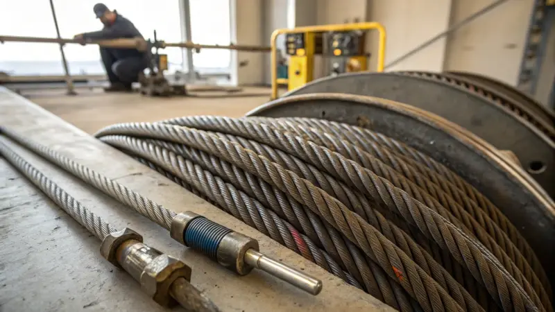 China 6xK36WS Compacted (IWRC) Lifting Hositing wire rope Suppliers, Factories