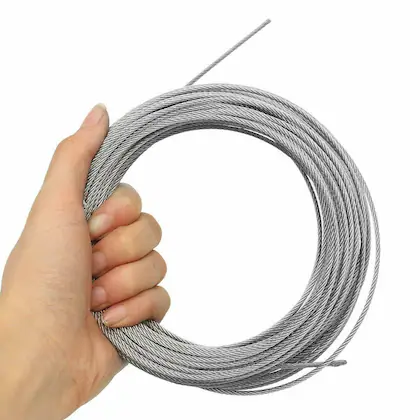 China Steel Wire Rope Sling Anti-rotating Wire Rope Ungalvanized Steel Wire Rope for Lifting Suppliers, Factories
