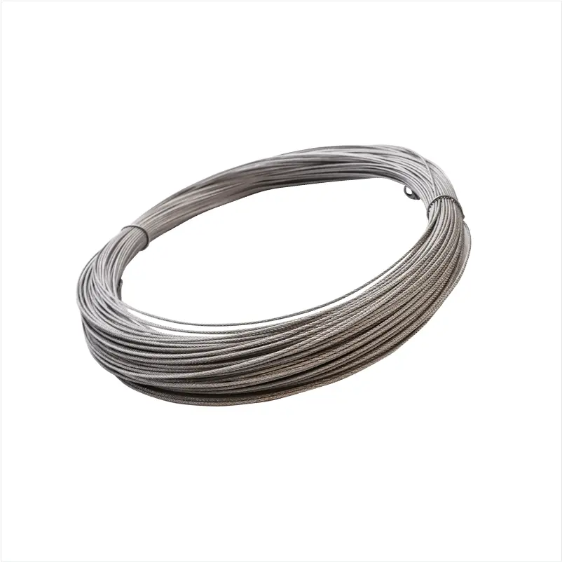 China Supplied Stainless Steel 1.5 2.0 2.5 3.0mm Wire Rope 201 304 316 310s 410 Stainless Steel Wire Suppliers, Factories