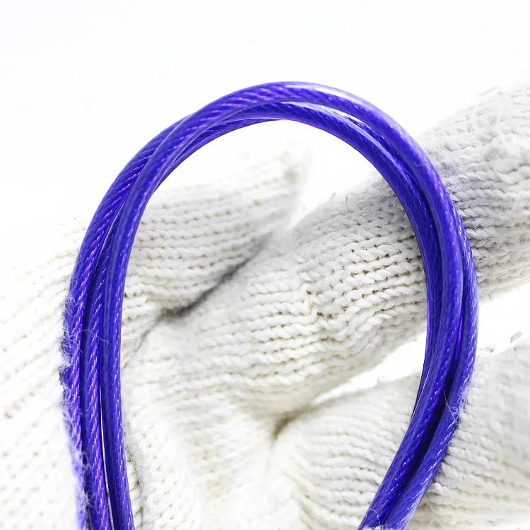 China Super strong load-bearing, 304 316 stainless steel nylon coated wire rope 7×19, aviation grade standard Factory, Factories