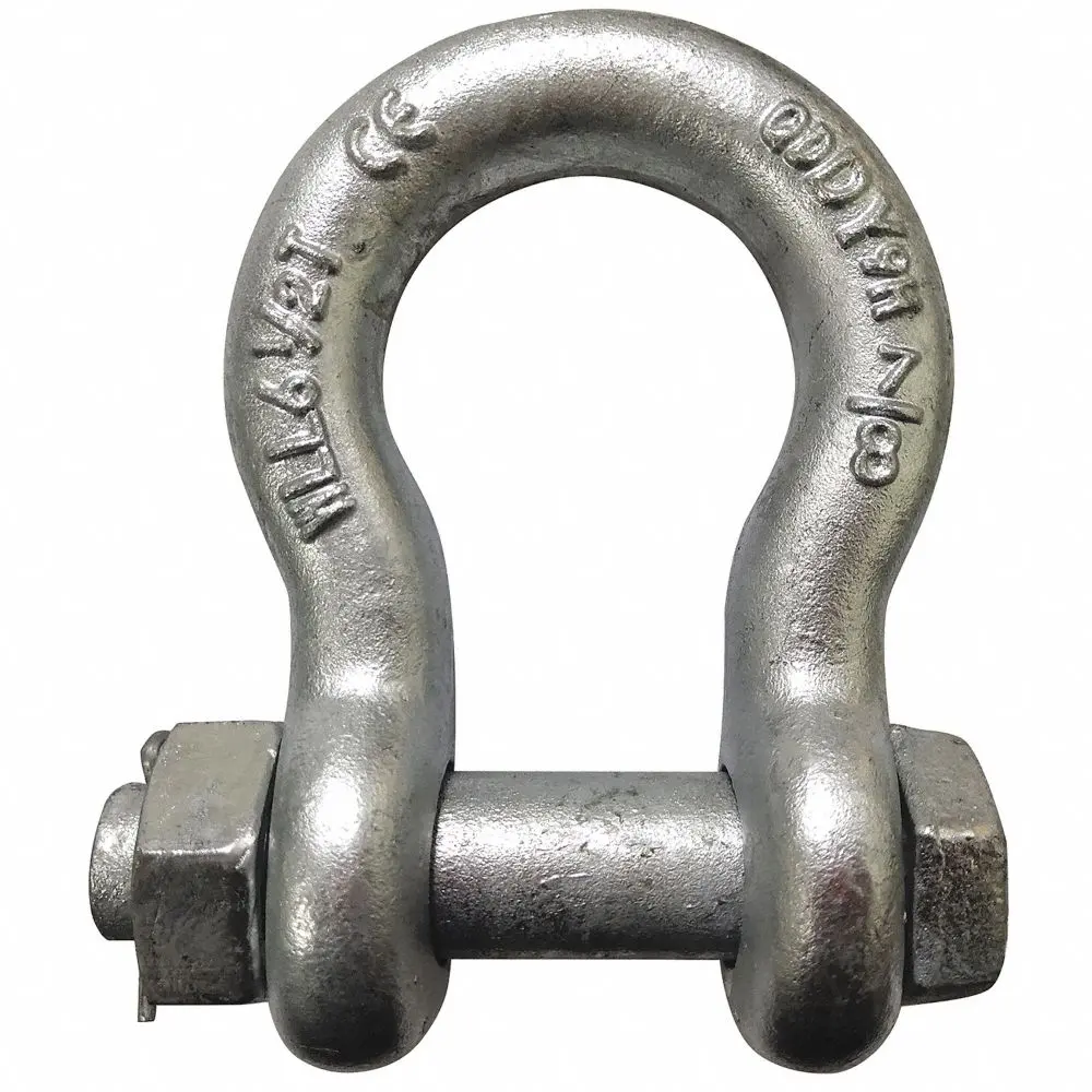 Wholesale ANCHOR (BOW) SHACKLE (WITH HEXAGONAL SINK PIN) SS304/SS316 Lifting Shackles Factory, Factories
